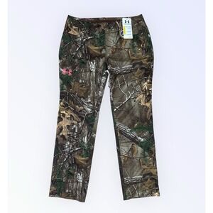 Under Armour Realtree Xtra Camo Pants Womens Size 8 Storm 1 Outdoor Hunting NEW!